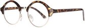 Icon Eyewear RCD212 Marilyn Leesbril +2.00 - Demi, goudkleurig frame