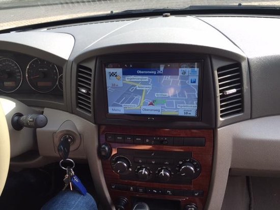 Chrysler dodge jeep navigatie  met carplay10 inch carkit android usb dab+