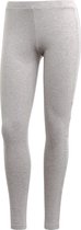 adidas Trefoil  Sportlegging - Maat 40  - Vrouwen - grijs/wit