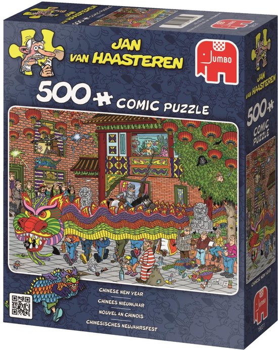 worm opening Onafhankelijkheid Jan van Haasteren Chinees Nieuwjaar puzzel - 500 stukjes | bol.com