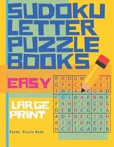 Sudoku Letter Puzzle Books - Easy - Large Print