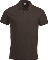 Clique New Classic Lincoln S/S Donker Mocca maat XXXL