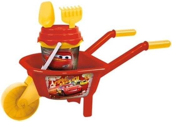 Afrika puree R Disney Cars buitenspeelgoed kruiwagen speelsetje voor kinderen 65 cm -  Zandbak/strand... | bol.com