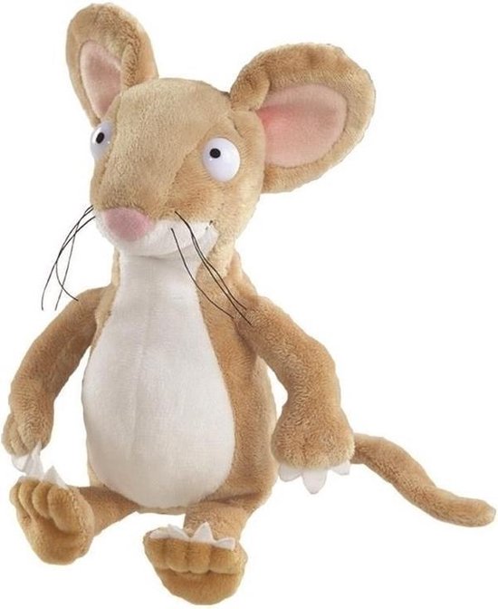 Pluche bruine muis knuffel 23 cm - Muis Buddie van de Gruffalo - Muizen  dieren... | bol.com