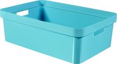 Curver Infinity Opbergbox 30 liter - L 55,4 x B 37,3 x H 17,8 cm - Kunststof - blauw