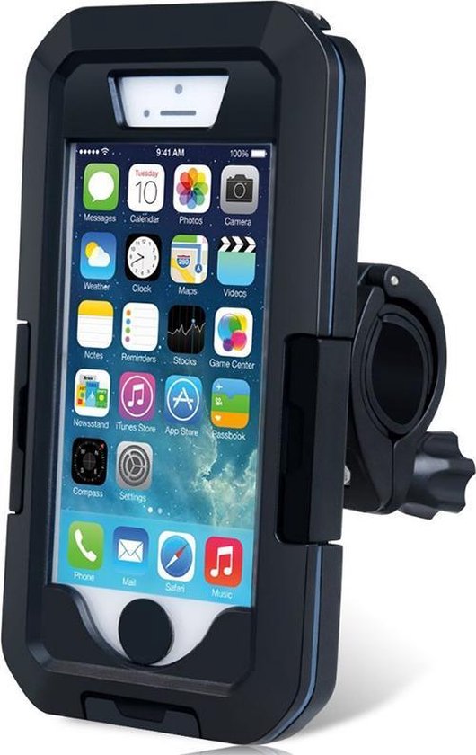Wauw grijs Antipoison DrPhone iPhone XR/ iPhone 11 Premium Motorhouder / Fietshouder Case Met  Draaiende 360... | bol.com