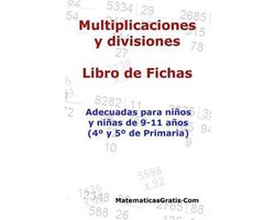 Libro de Fichas- Multiplicaciones y Divisiones - Libro de Fichas