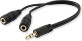 Equip Audio Splitter Y-kabel 2x Female -> Male