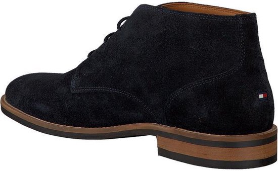 Tommy Hilfiger Heren Veterschoenen Daytona 2b - Blauw - Maat 43 | bol.com