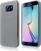 Samsung Galaxy S6 (G920 TPU Back Case Hoesje Siliconen Licht Grijs