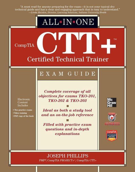 Comptia Ctt+ Certified Technical Trainer All-In-One Exam Gui ... - cover