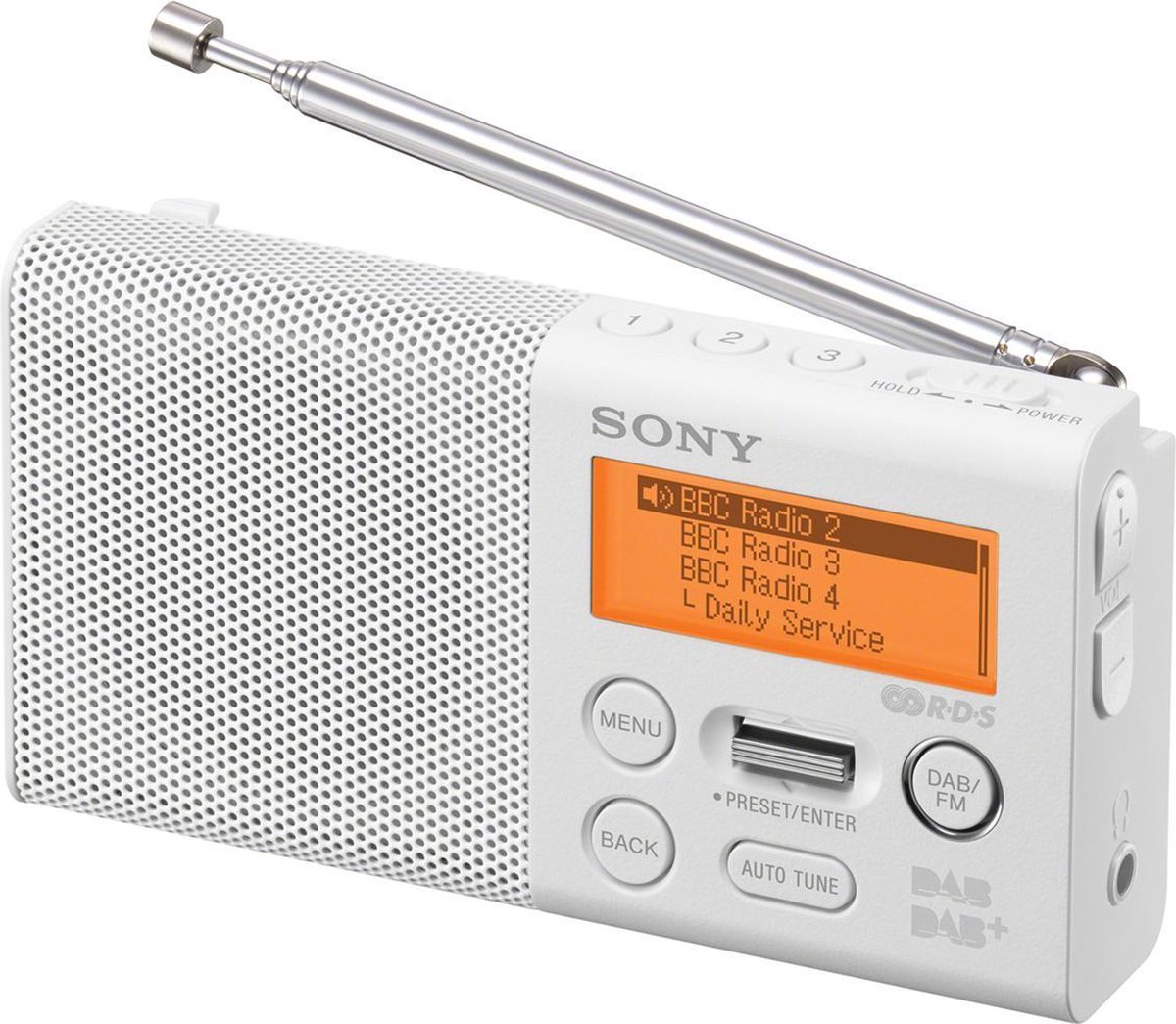 Sony XDRP1DBP DAB+ radio Wit