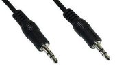 InLine 99936 audio kabel 2,5 m 3.5mm Zwart