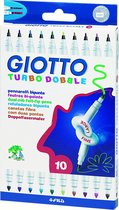 Giotto Box of 10 fibre pens Turbo Dobble