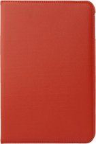 360 graden draaiend Litchi structuur lederen hoesje met houder voor Samsung Galaxy Tab 4 10.1 / SM-T530 (rood)