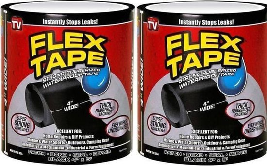 2 x Waterdichte flex tape