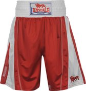 Lonsdale Performance Trunks Red/White S - Boksbroek