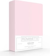 Luxe Katoen Hoeslaken Roze | 80x200 | Ademend En Verkoelend | Uitstekende pasvorm