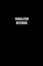 Translator Notebook - Translator Diary - Translator Journal - Gift for Translator