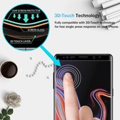 DrPhone Note 9 Glas 4D Volledige Glazen Dekking Full coverage Curved Edge Frame Tempered glass Zwart - Official DrPhone