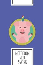 Notebook for Swine
