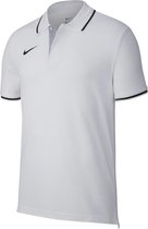 Nike Team Club 19  Poloshirt - Unisex - wit/zwart