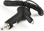 Muvit Car Charger Micro USB 1A Black Curled (autolader) (C8600LUNAV)
