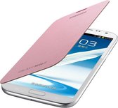 Samsung Flip Cover voor de Samsung Galaxy Note 2 (N7100) - Lichtroze