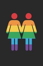 LGBT Notebook - LGBT Women Lesbian Support LGBT Pride Month Gift - LGBT J