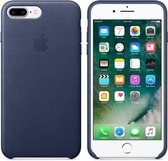 Apple Lederen Back Cover voor iPhone 7/8 Plus - Blauw