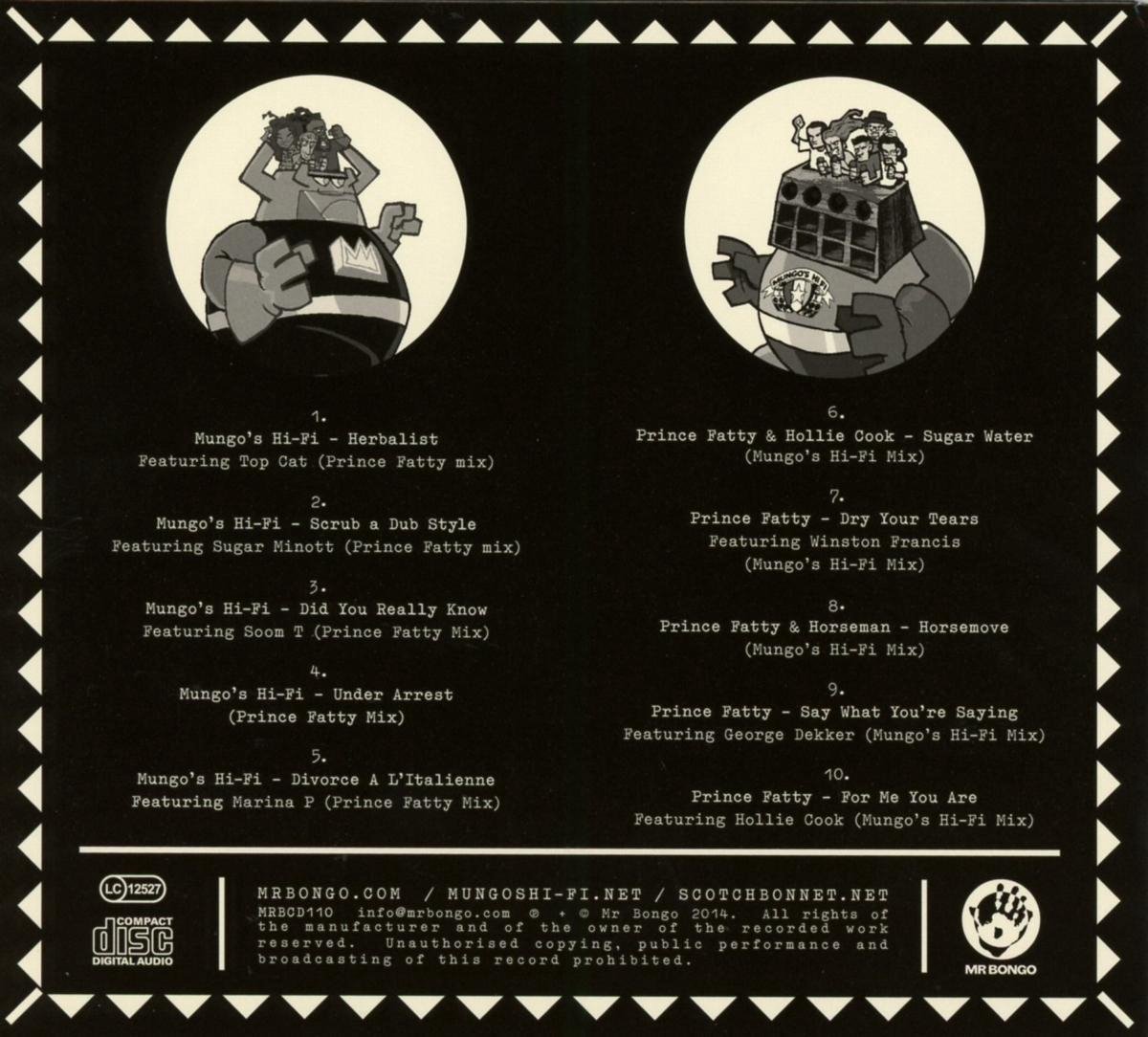 Prince Fatty VS. Mungo's Hi-Fi - Prince Fatty VS. Mungo's Hi-Fi (CD) — cadeau in Games, Films & Muziek - foto 2