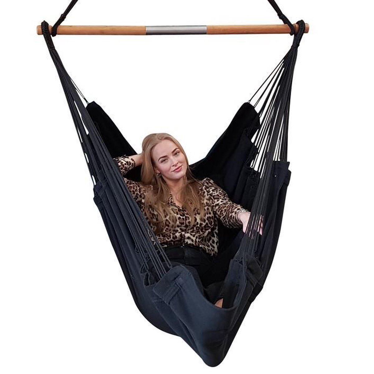 Hangstoel Lounger Antracite