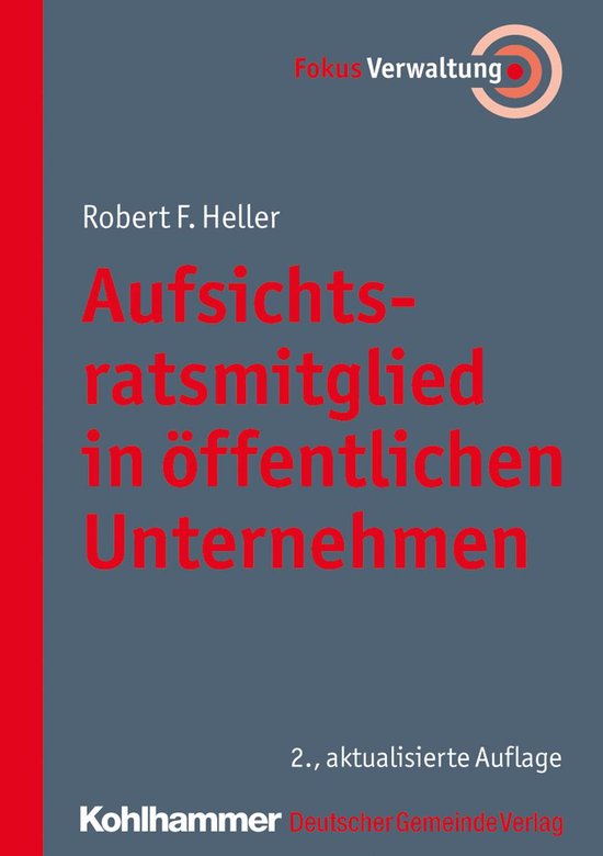 Aufsichtsratsmitglied in öffentlichen Unternehmen - cover
