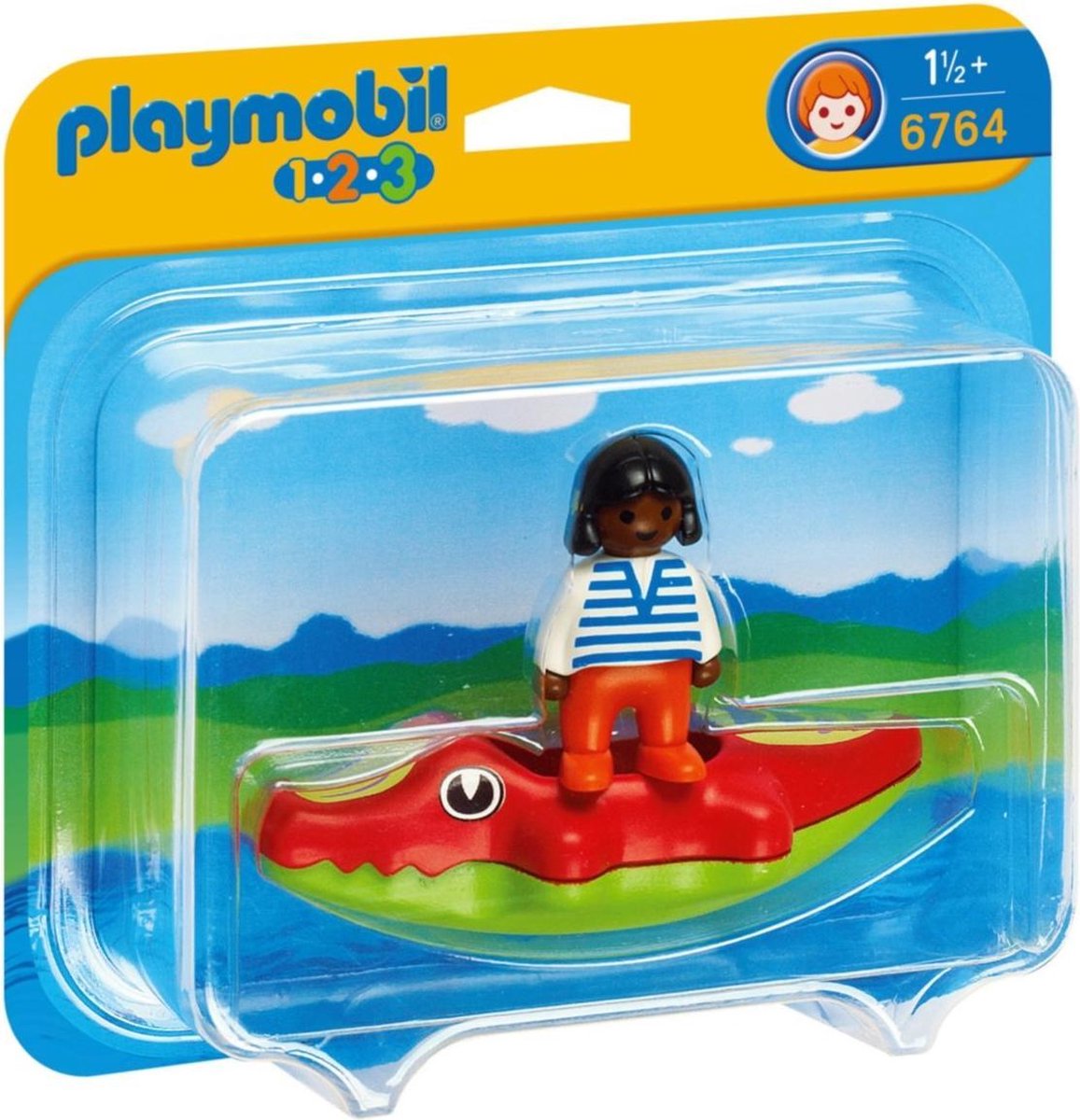Playmobil 123 Fille avec Crocodile - 6764 | bol.com