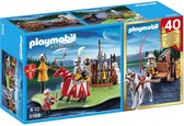 Playmobil Jubileum Compact Set Riddertoernooi met kanontransport - 5168