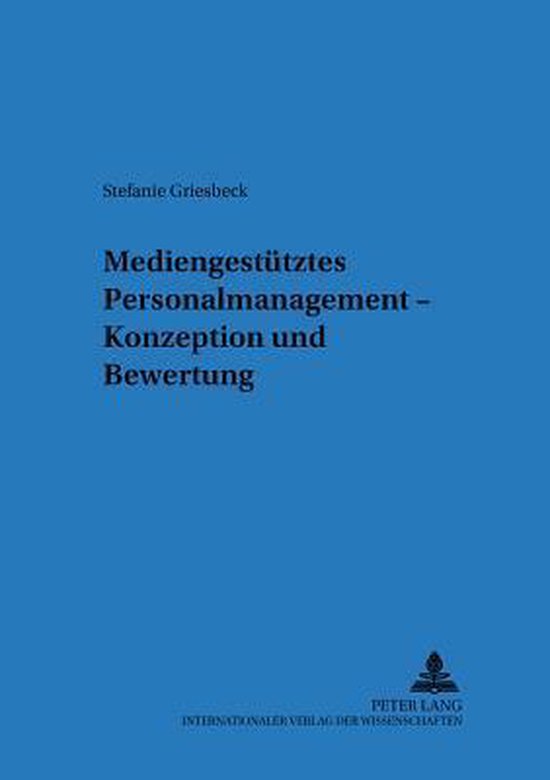 Mediengestütztes Personalmanagement - cover