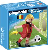 Playmobil Joueur de football Belgique - 4706