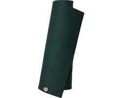 Manduka X Yoga Mat Donker Groen / Thrive - 180 x 61 cm, 5 mm dik – Duurzaam, Lichtgewicht & Antislip – 100% Latexvrij - Dé multifunctionele yogamat voor zowel beginners als gevorderden