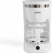 Livoo Elektrisch Koffiezetapparaat Wit
