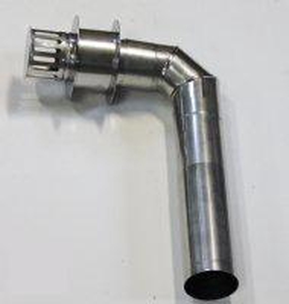 TTulpe WDV130 RVS rookgasafvoer set met wanddoorvoer voor de TTulpe Indoor B-14 geiser