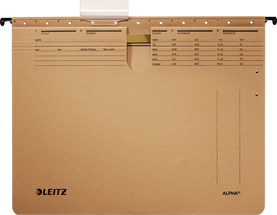 Hangmap elba azo ultimate folio u-bodem 30mm or | 25 stuks