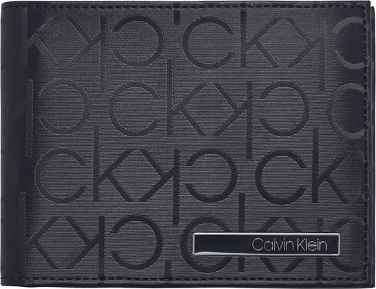 Calvin Klein - Industrial mono 10cc coin pass - heren portemonnee - navy |  bol.com