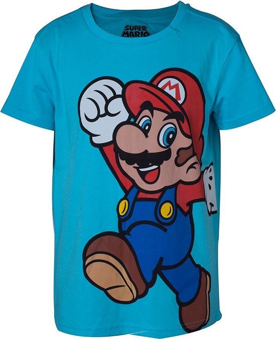 Nintendo - Super Mario Full Body Boy's T-shirt - 122/128 | bol.com