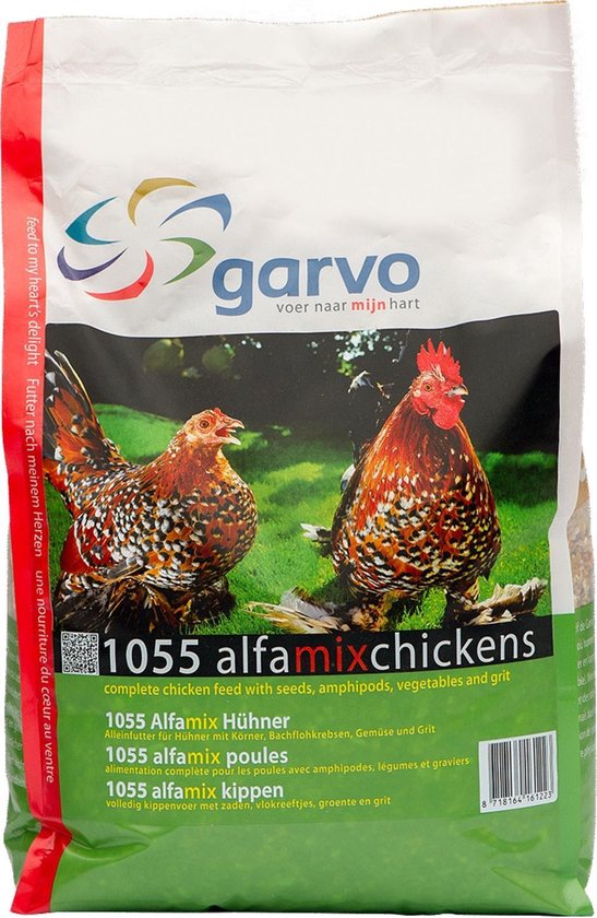 Foto: Garvo alfamix kippenvoer 4 kg