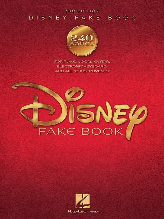 The Disney Fake Book (Songbook) - cover