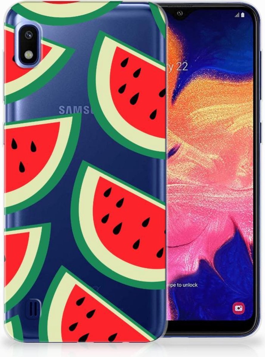 Samsung Galaxy A10 Siliconen Case Watermelons