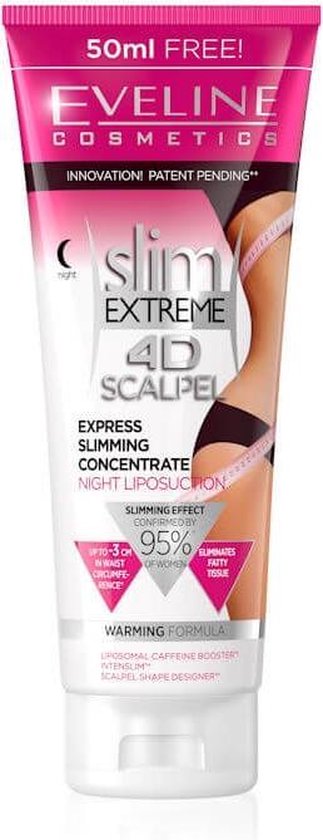 Eveline Cosmetics Slim Extreme 4d Scalpel Express Slimming Concentrate Night Bol