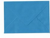 Luxe Enveloppen - Blauw - 100 stuks - C6 - 162x114mm - 100grms