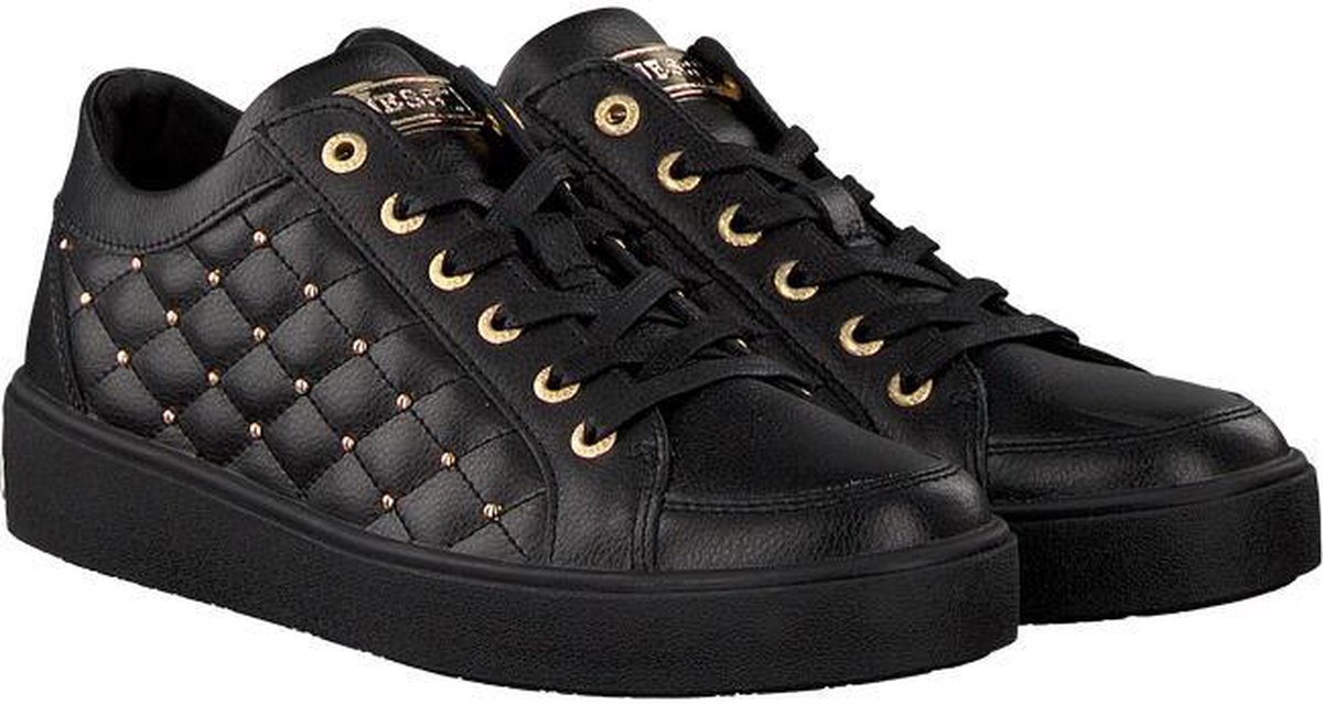 Guess Dames Sneakers Flgln3 Lea12 - Zwart - Maat 35 | bol.com