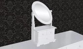 Premium Kaptafeltje  met spiegel 26 x 13 x 50 cm / Make up tafel / Kap tafel / Make-up tafel
